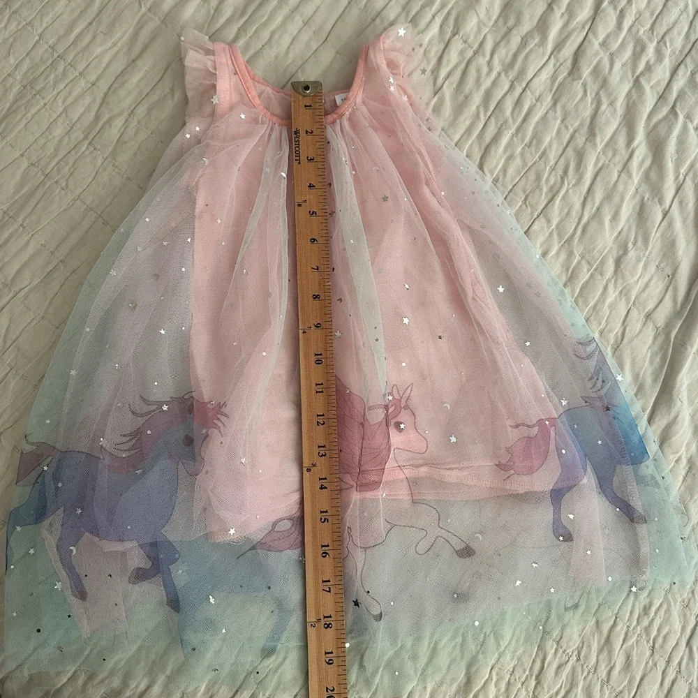 Pink Unicorn Tulle Dress